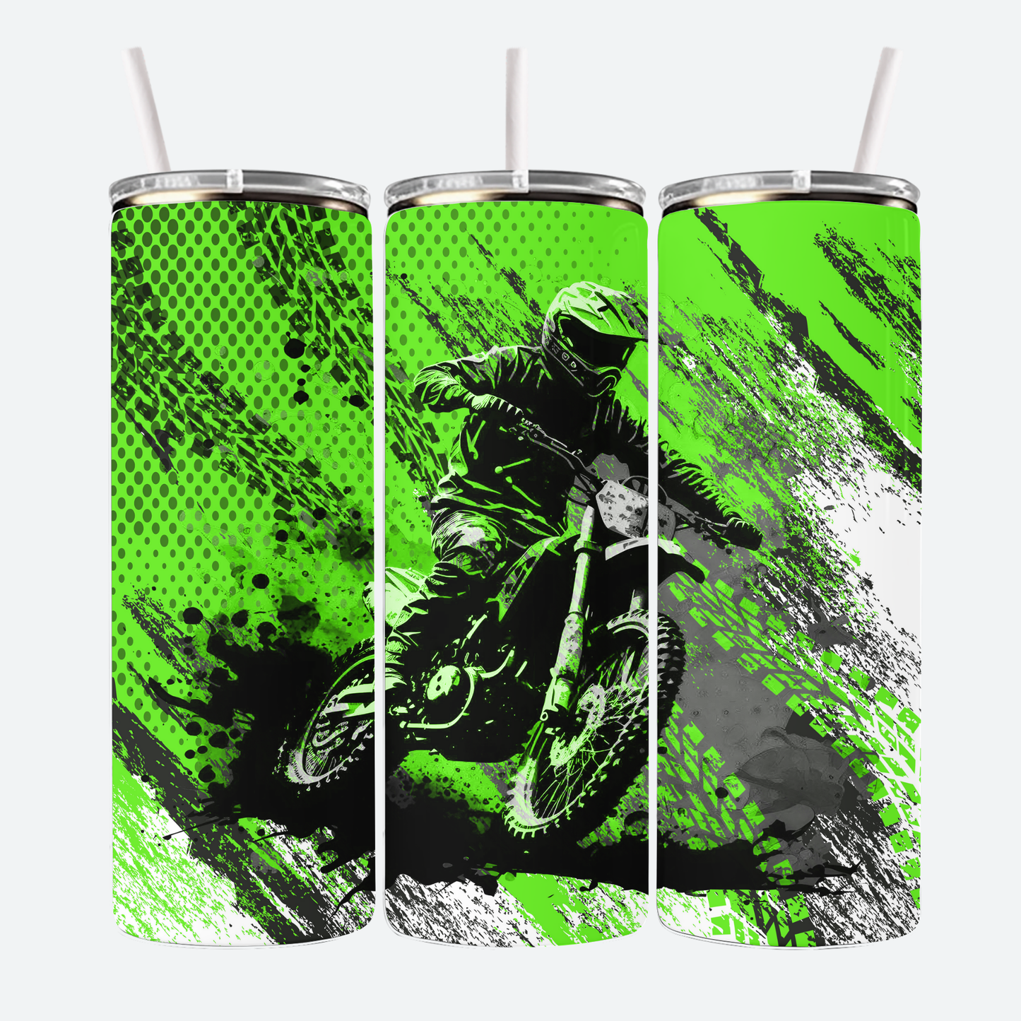 Motocross Tumbler 20oz